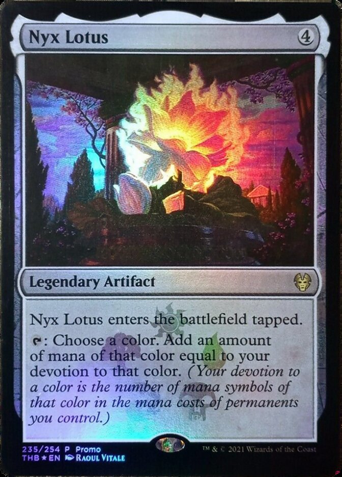 Nyx Lotus [Resale Promos] | Gate City Games LLC