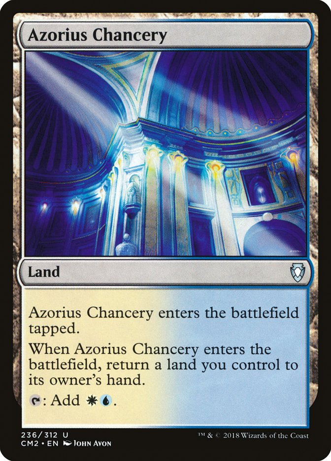 Azorius Chancery [Commander Anthology Volume II] | Gate City Games LLC