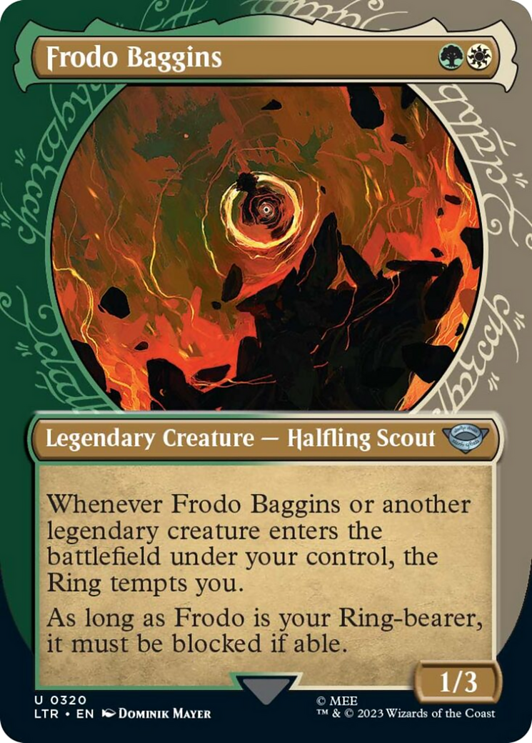 Frodo Baggins (Showcase Ring Frame) [The Lord of the Rings: Tales of Middle-Earth] | Gate City Games LLC