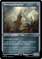 Towering Viewpoint (Foil Etched) [Assassin's Creed] | Gate City Games LLC