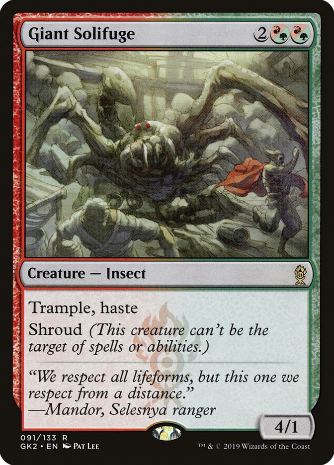 Giant Solifuge [Ravnica Allegiance Guild Kit] | Gate City Games LLC