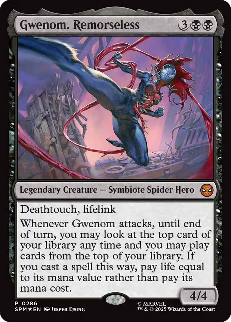 Gwenom, Remorseless [Marvel's Spider-Man Promos] | Gate City Games LLC