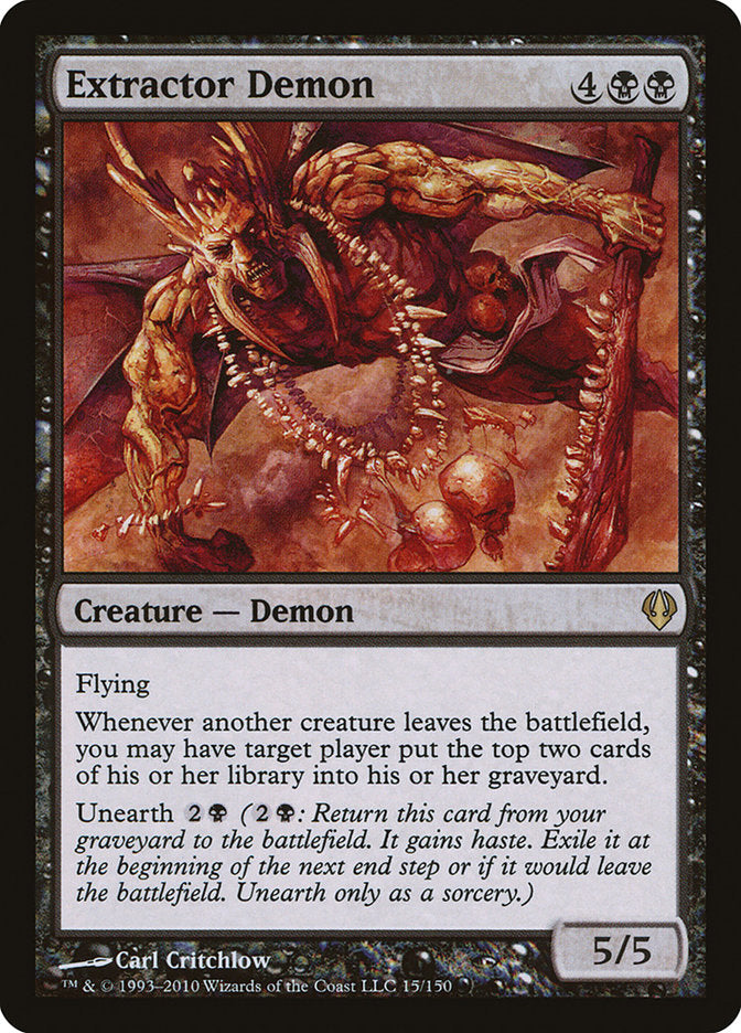 Extractor Demon [Archenemy] | Gate City Games LLC