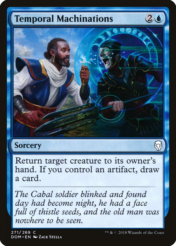 Temporal Machinations [Dominaria] | Gate City Games LLC