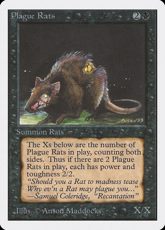 Plague Rats [Unlimited Edition] | Gate City Games LLC