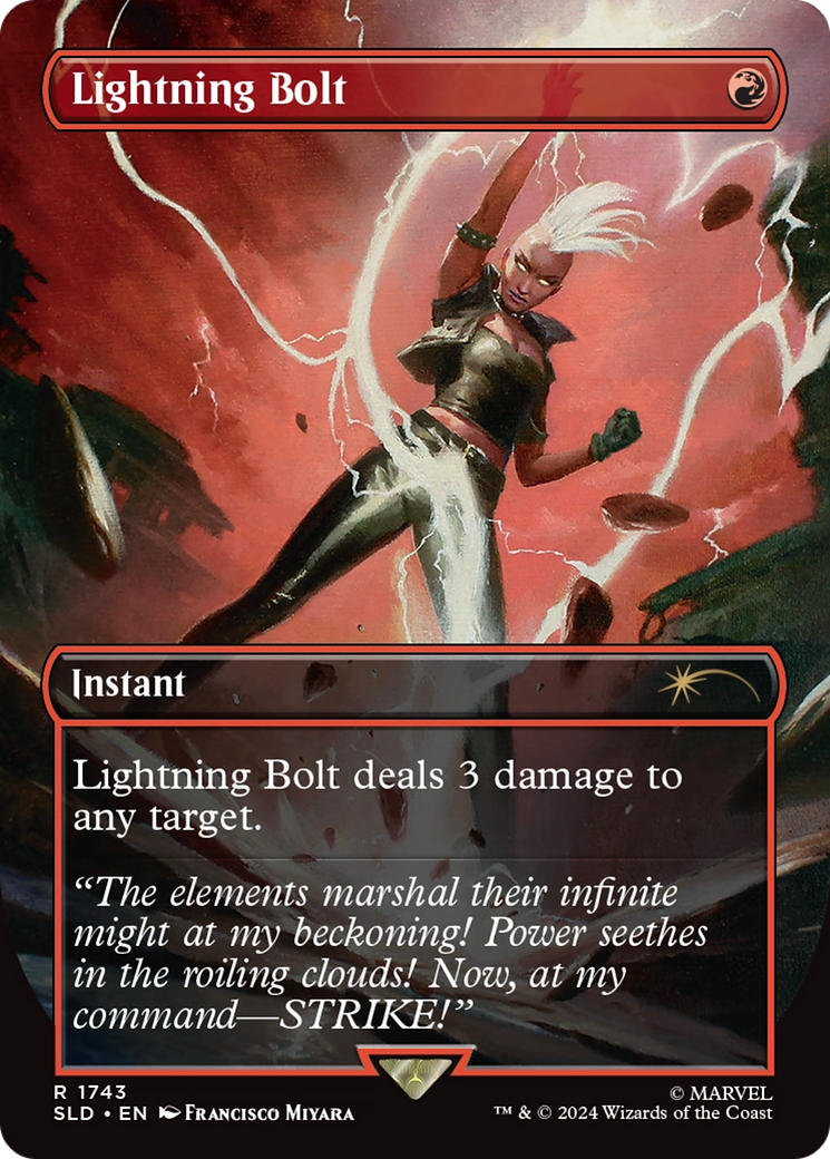 Lightning Bolt (1743) (Rainbow Foil) [Secret Lair Drop Series] | Gate City Games LLC