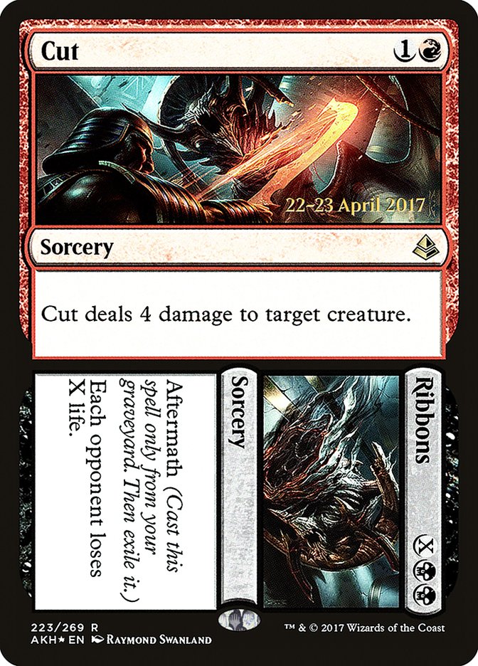 Cut // Ribbons [Amonkhet Prerelease Promos] | Gate City Games LLC