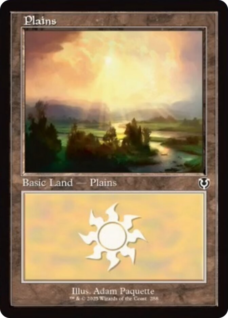 Plains (288) (Retro Frame) [Innistrad Remastered] | Gate City Games LLC
