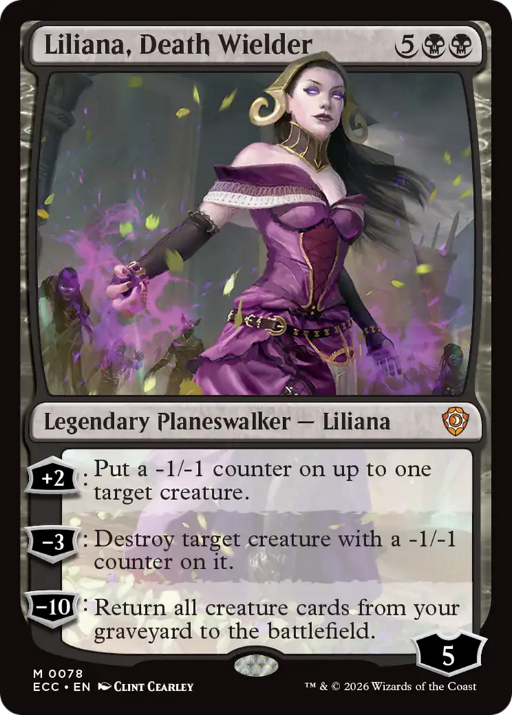 Liliana, Death Wielder [Lorwyn Eclipsed Commander] | Gate City Games LLC