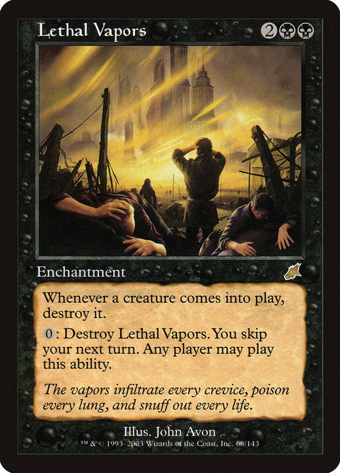 Lethal Vapors [Scourge] | Gate City Games LLC