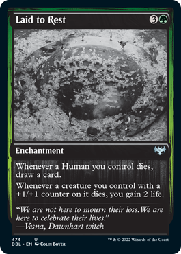 Laid to Rest [Innistrad: Double Feature] | Gate City Games LLC