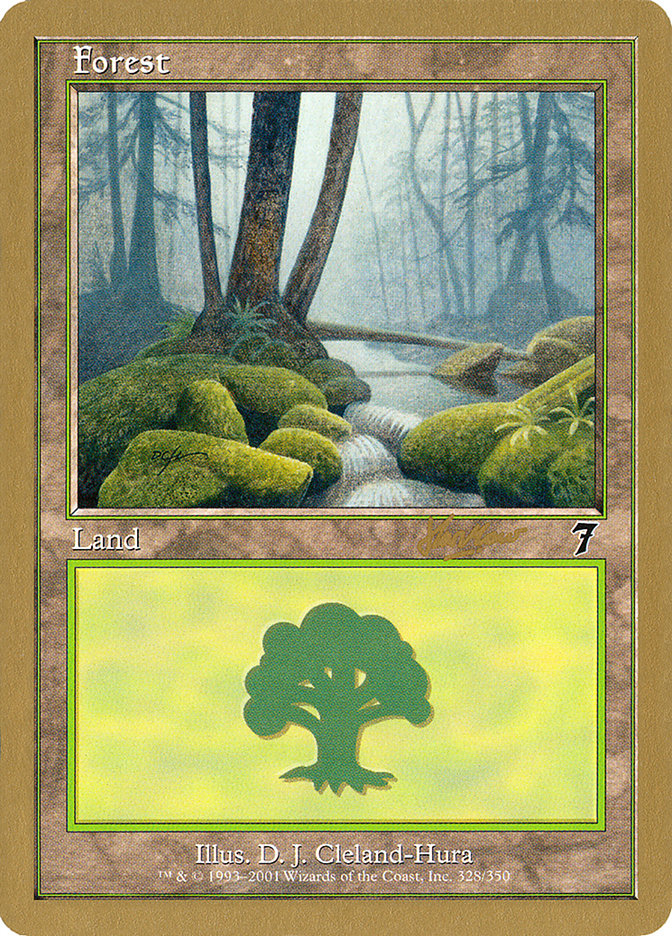 Forest (328) (Sim Han How) [World Championship Decks 2002] | Gate City Games LLC