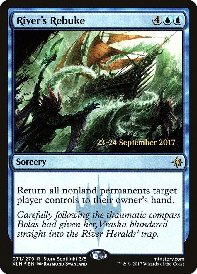 River's Rebuke [Ixalan Prerelease Promos] | Gate City Games LLC