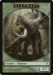 Angel // Elephant Double-Sided Token [Marvel Super Heroes Commander Tokens] | Gate City Games LLC