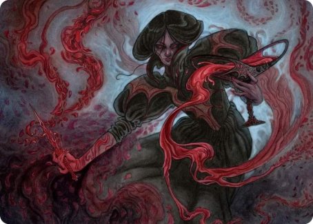 Change of Fortune Art Card [Innistrad: Crimson Vow Art Series] | Gate City Games LLC
