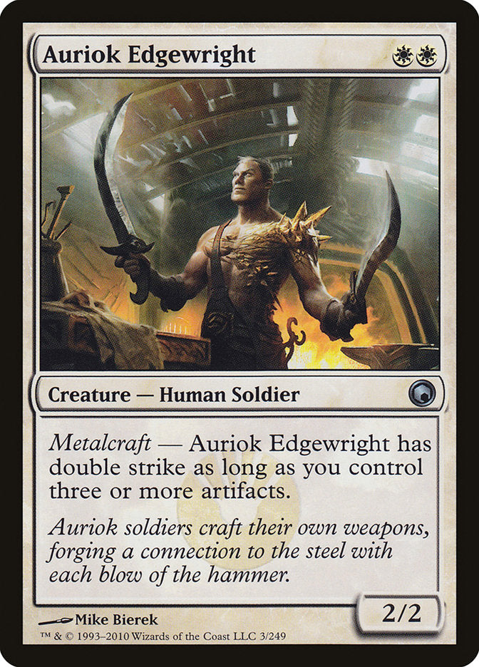 Auriok Edgewright [Scars of Mirrodin] | Gate City Games LLC