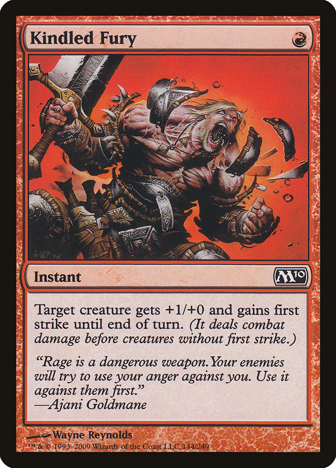 Kindled Fury [Magic 2010] | Gate City Games LLC
