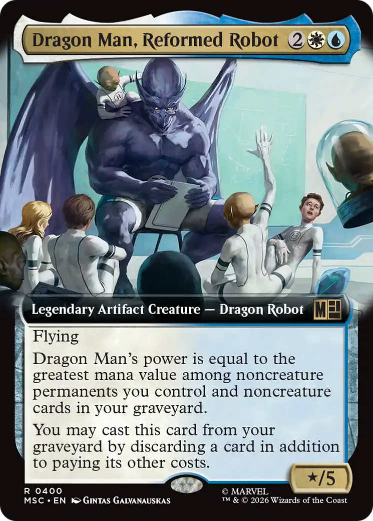 Dragon Man, Reformed Robot (Extended Art) [Marvel Super Heroes Commander] | Gate City Games LLC