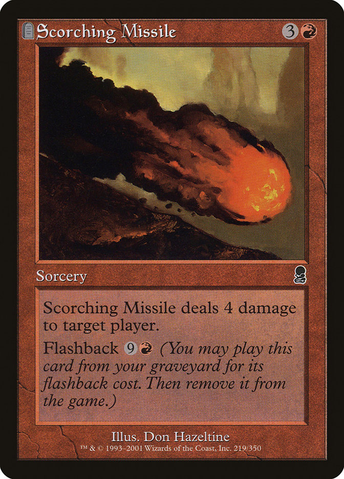 Scorching Missile [Odyssey] | Gate City Games LLC