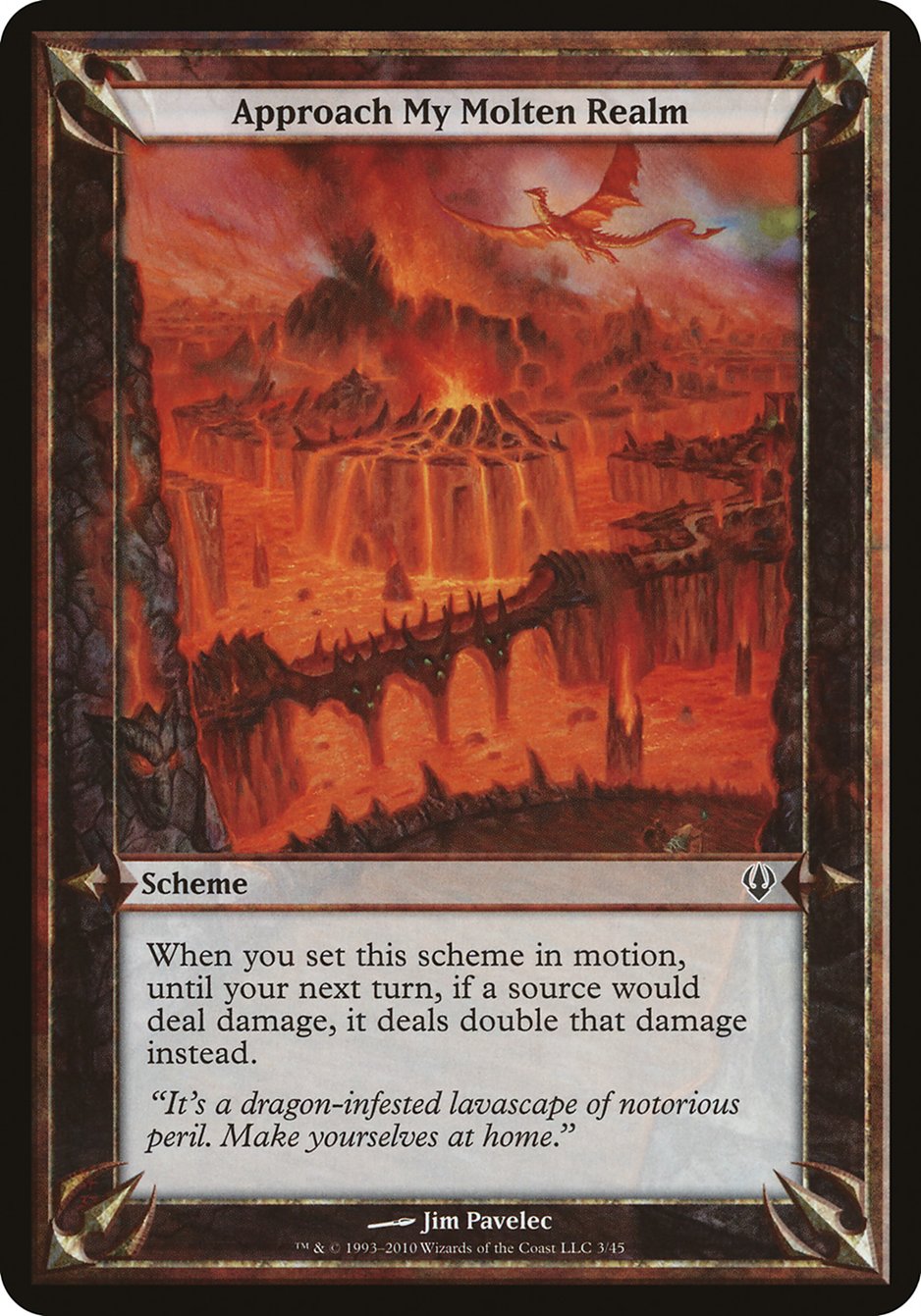 Approach My Molten Realm (Schemes) [Archenemy Schemes] | Gate City Games LLC