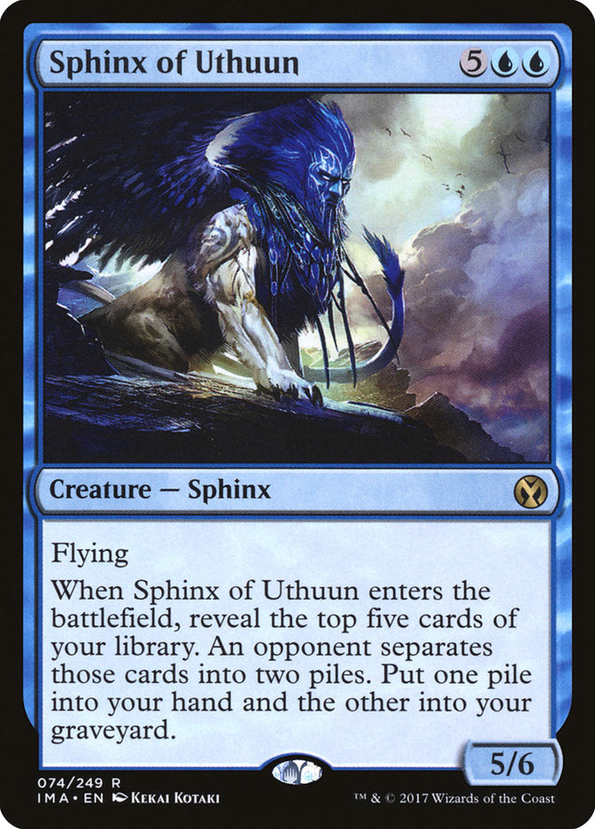 Sphinx of Uthuun [Iconic Masters] | Gate City Games LLC