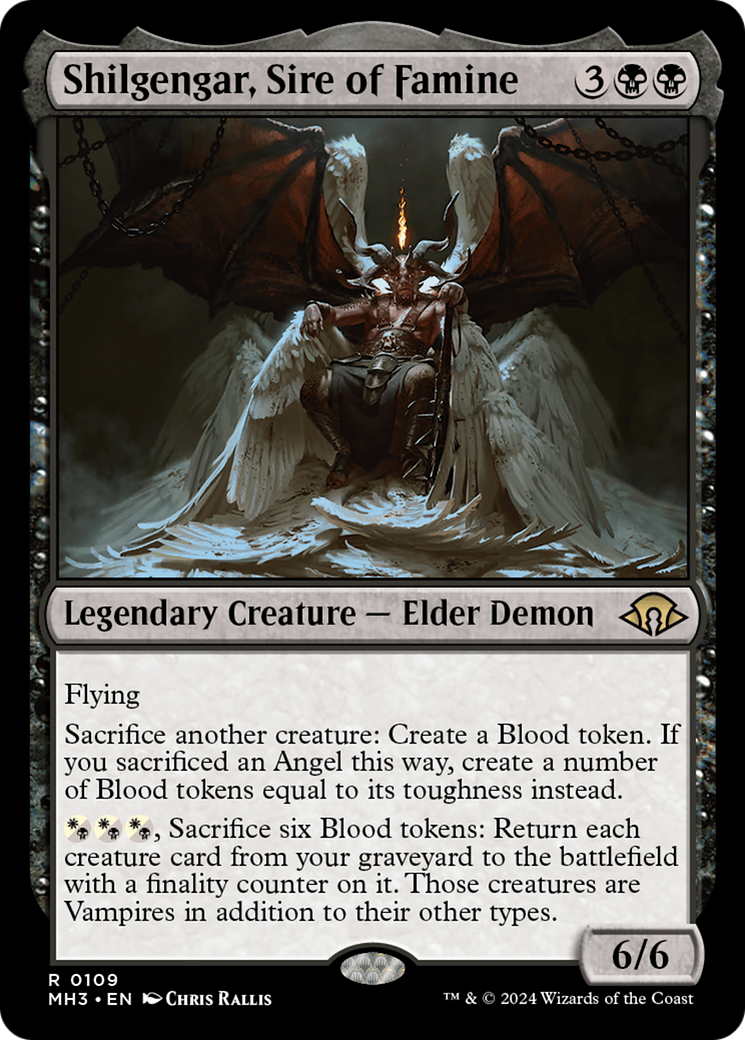 Shilgengar, Sire of Famine [Modern Horizons 3] | Gate City Games LLC