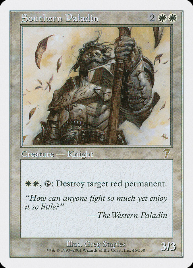 Southern Paladin [Seventh Edition] | Gate City Games LLC