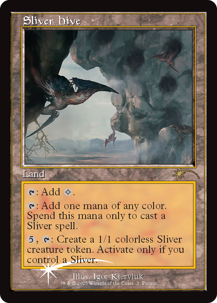 Sliver Hive (Retro Frame) [Secret Lair Drop Series] | Gate City Games LLC