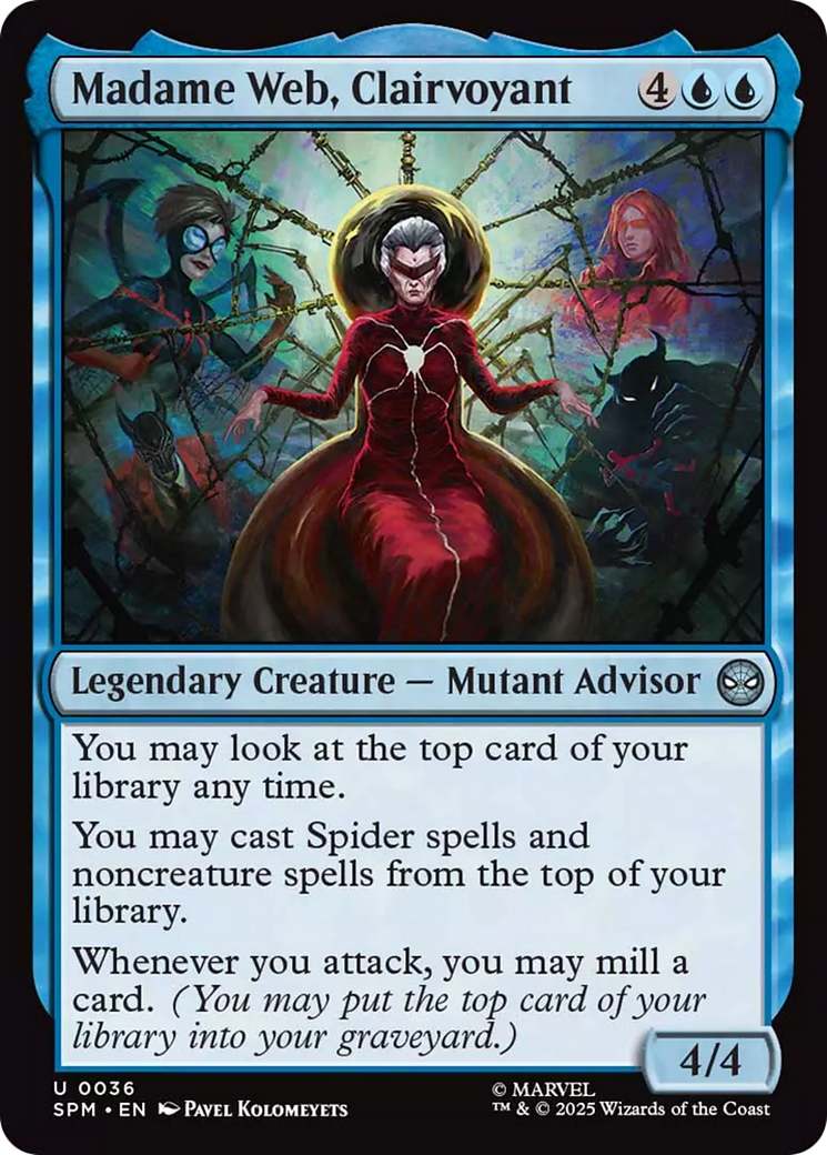 Madame Web, Clairvoyant [Marvel's Spider-Man] | Gate City Games LLC