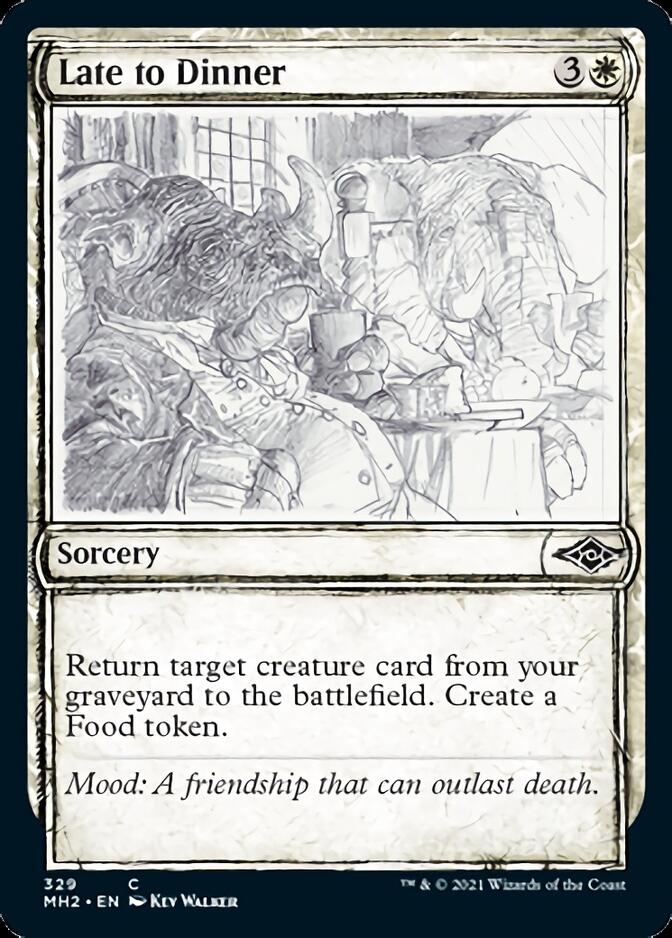 Late to Dinner (Sketch) [Modern Horizons 2] | Gate City Games LLC