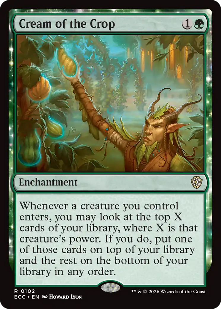 Cream of the Crop [Lorwyn Eclipsed Commander] | Gate City Games LLC