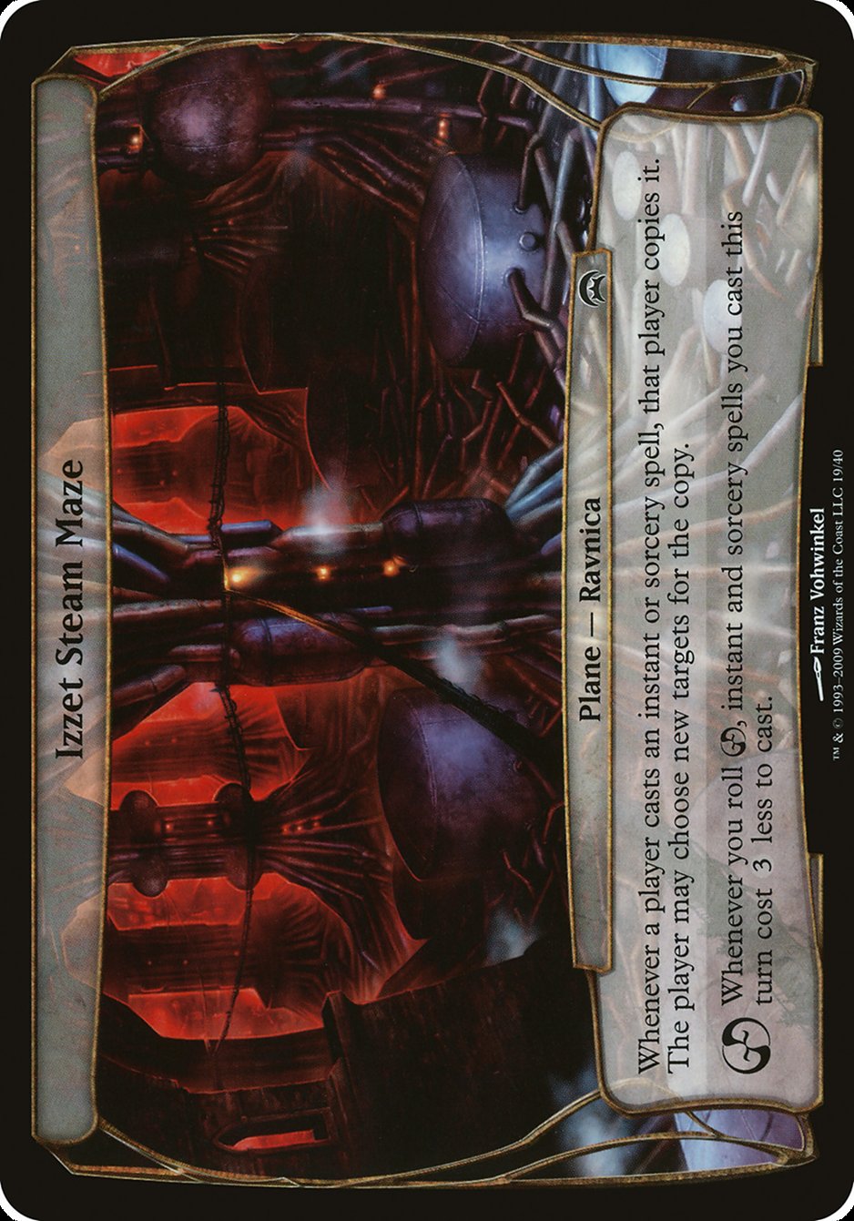 Izzet Steam Maze (Planes) [Planechase Planes] | Gate City Games LLC