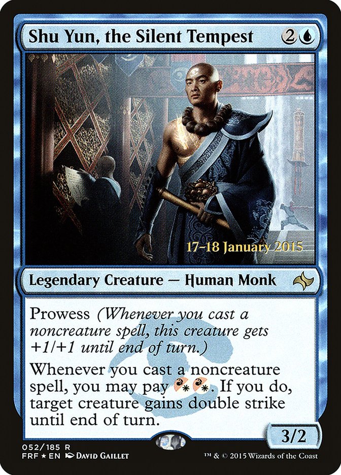 Shu Yun, the Silent Tempest [Fate Reforged Prerelease Promos] | Gate City Games LLC