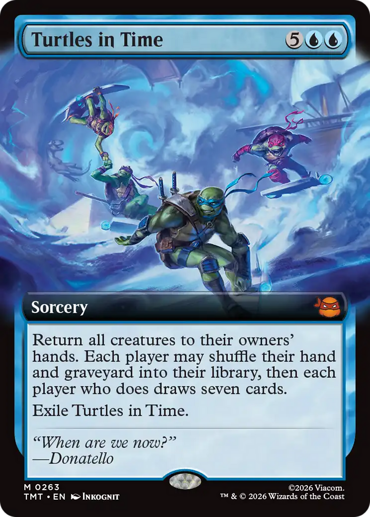 Turtles in Time (Extended Art) [Teenage Mutant Ninja Turtles] | Gate City Games LLC