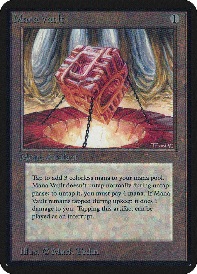 Mana Vault [Alpha Edition] | Gate City Games LLC