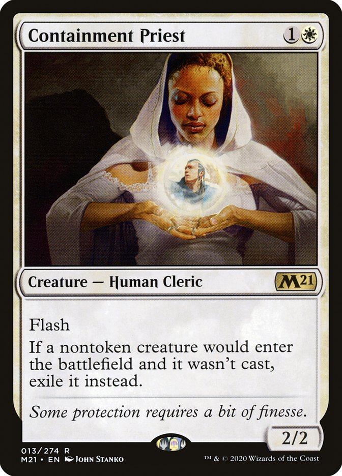 Containment Priest [Core Set 2021] | Gate City Games LLC