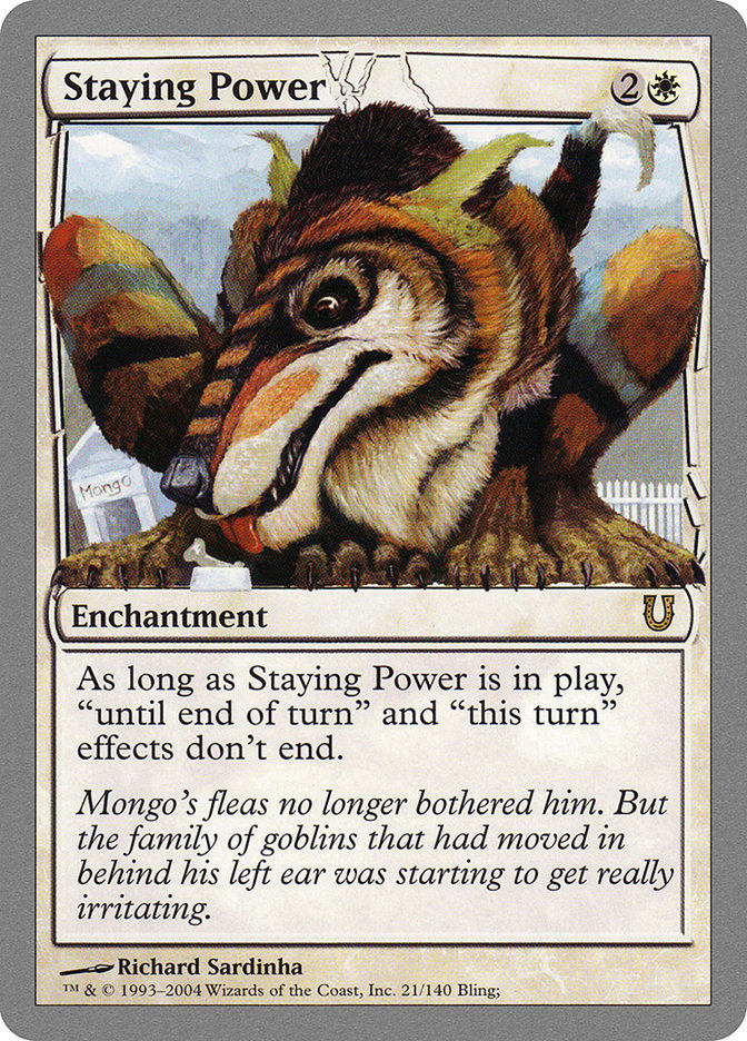 Staying Power [Unhinged] | Gate City Games LLC