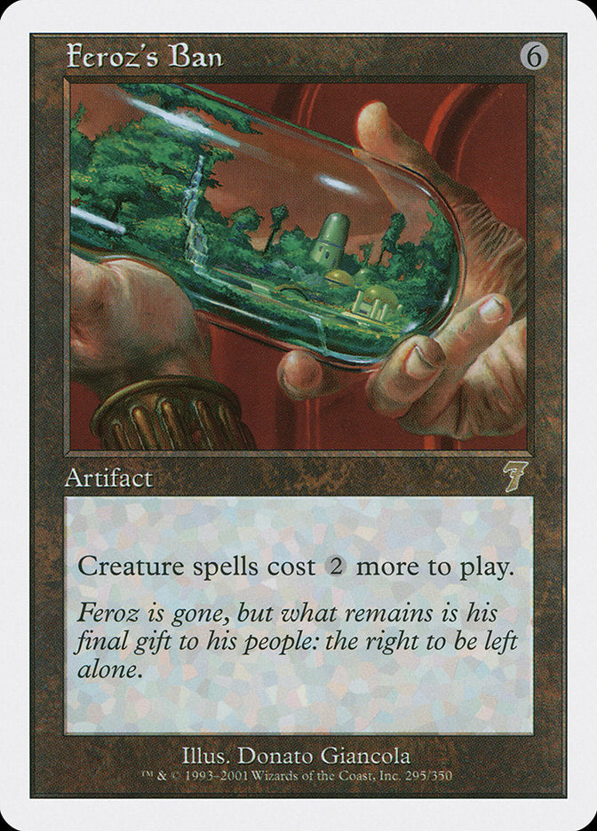 Feroz's Ban [Seventh Edition] | Gate City Games LLC