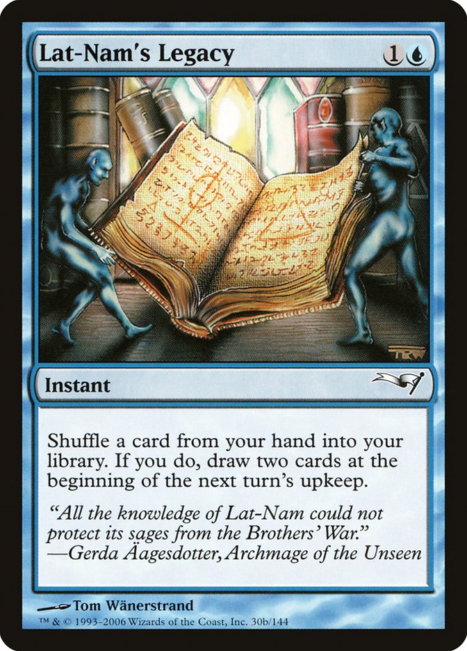 Lat-Nam's Legacy [Coldsnap Theme Decks] | Gate City Games LLC