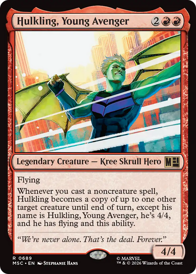 Hulkling, Young Avenger [Marvel Super Heroes Commander] | Gate City Games LLC