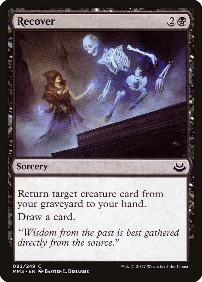 Recover [Modern Masters 2017] | Gate City Games LLC