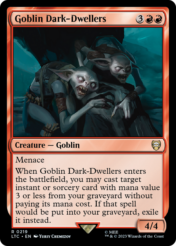 Goblin Dark-Dwellers [The Lord of the Rings: Tales of Middle-Earth Commander] | Gate City Games LLC