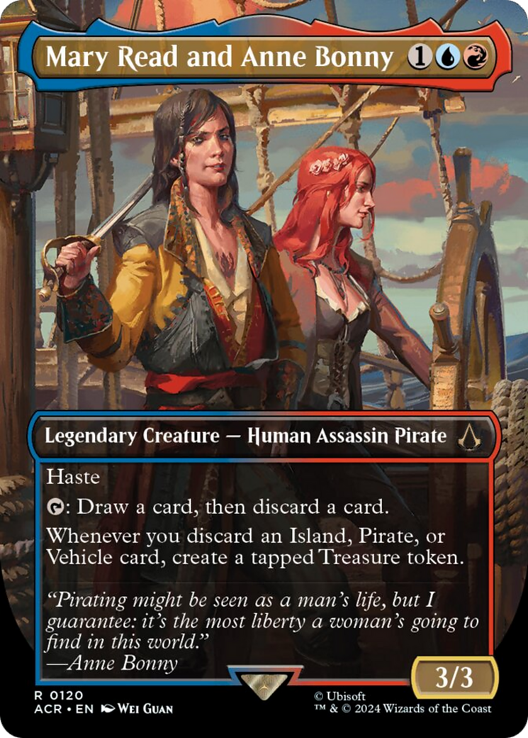 Mary Read and Anne Bonny (Borderless) [Assassin's Creed] | Gate City Games LLC