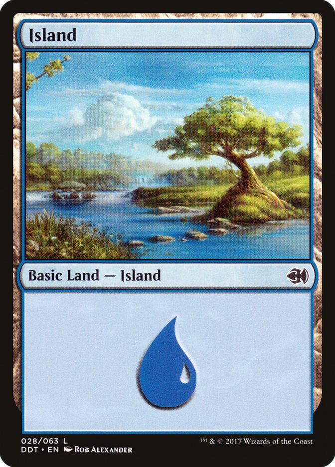 Island (28) [Duel Decks: Merfolk vs. Goblins] | Gate City Games LLC