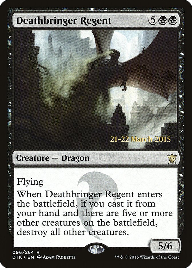 Deathbringer Regent [Dragons of Tarkir Prerelease Promos] | Gate City Games LLC