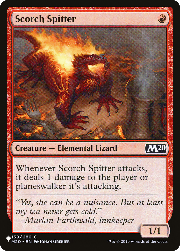 Scorch Spitter [The List] | Gate City Games LLC