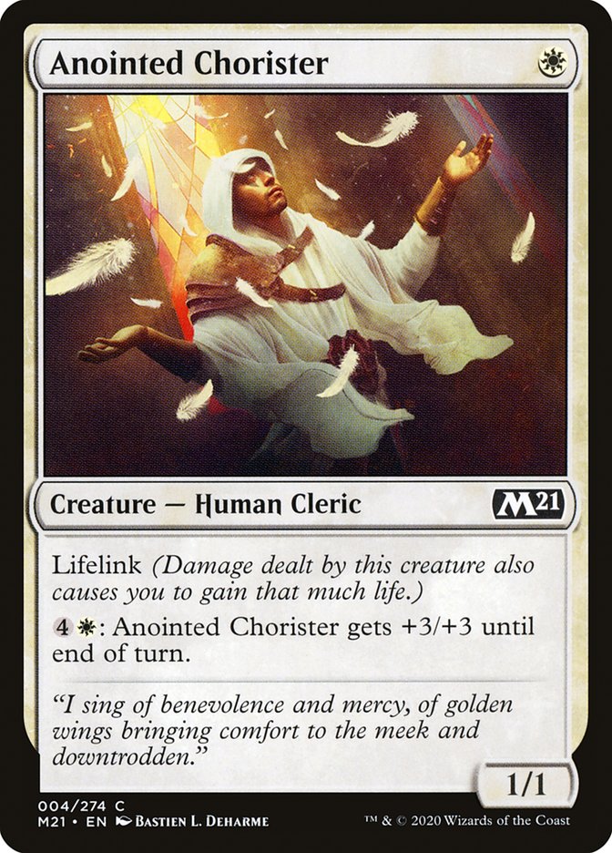 Anointed Chorister [Core Set 2021] | Gate City Games LLC