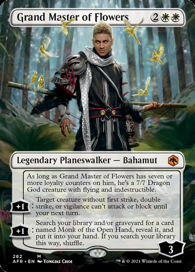Grand Master of Flowers (Borderless) [Dungeons & Dragons: Adventures in the Forgotten Realms] | Gate City Games LLC