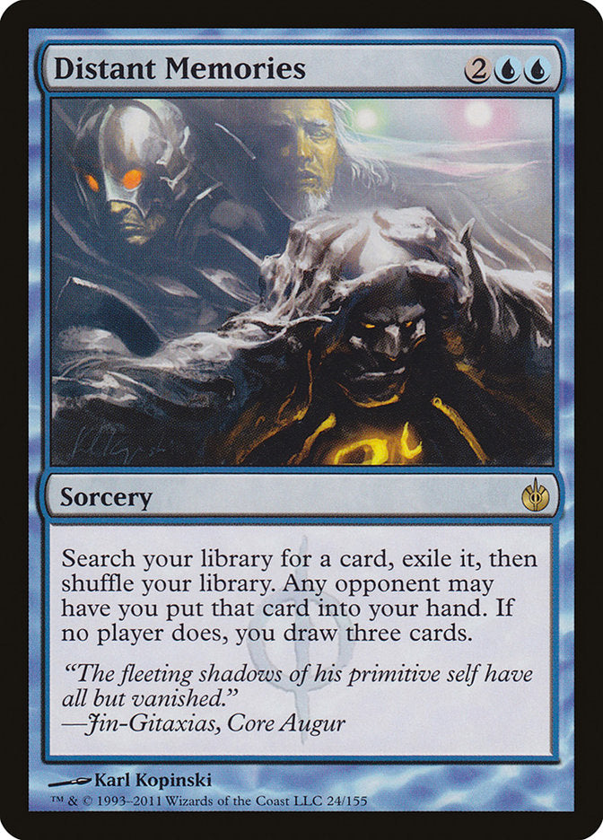 Distant Memories [Mirrodin Besieged] | Gate City Games LLC
