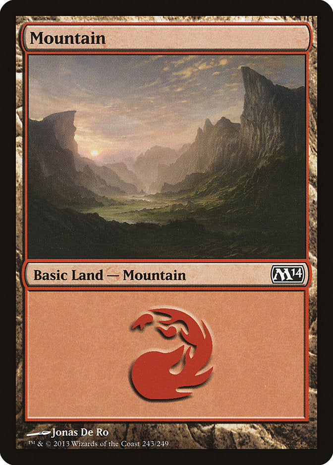 Mountain (243) [Magic 2014] | Gate City Games LLC